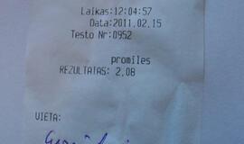 Girtas vyriškis pavogė "Volvo“ ir sukėlė avariją