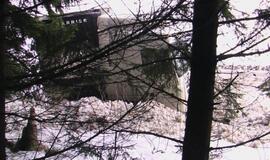 Klaipėdos rajone nuo kelio nuslydo vilkikas