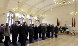 Vilniuje pašarvotas Justinas Marcinkevičius