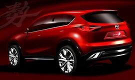 Ženevos autosalone "Mazda“ parodys koncepcinį "Minagi“ modelį