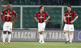 "AC Milan" pralaimėjo "Palermo" futbolininkams