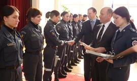 Būsimiesiems policininkams įteikti diplomai