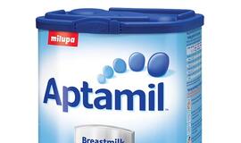 Iš rinkos atšaukiami keturių pavadinimų pieno mišinėliai kūdikiams "Aptamil"