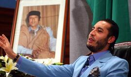 Jauniausias Libijos diktatoriaus sūnus kaltina savo brolį pamiršus paprastus žmones