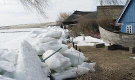 Nidoje - ekstremalus &quot;ledinis&quot; įvykis