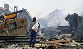 Vaizdai iš stichijų nusiaubtos Japonijos