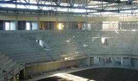 Klaipėdos arenos statybos. 2011 m. kovo 15-oji
