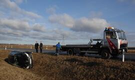 Avarijos kelyje Klaipėda-Palanga