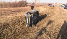 Avarijos kelyje Klaipėda-Palanga