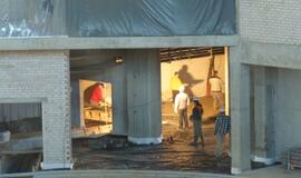 Klaipėdos arenos statybos. 2011 m. kovo 15-oji