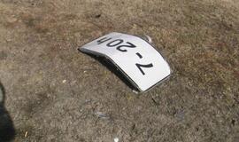 Girtas "Audi" vairuotojas sudarkė Pilies tiltą