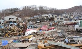 Kudži miestas po cunamio