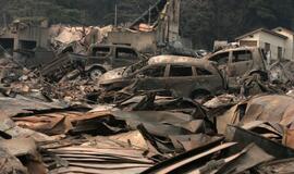 Vaizdai iš stichijų nusiaubtos Japonijos