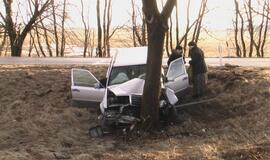 Avarijos kelyje Klaipėda-Palanga