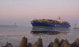 Klaipėdos uoste - rekordinis laivas