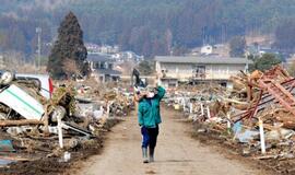 Vaizdai iš stichijų nusiaubtos Japonijos