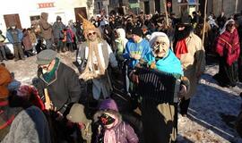 Mieste švenčiamos užgavėnės