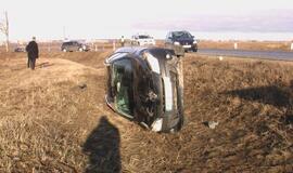 Avarijos kelyje Klaipėda-Palanga