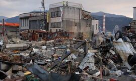 Vaizdai iš stichijų nusiaubtos Japonijos