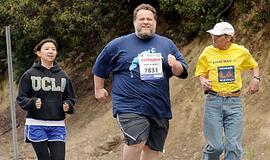 Sumo imtynininkas įveikė Los Andželo maratoną
