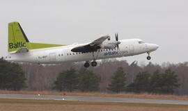 Bendrovė "airBaltic": skrydžiai iš Palangos pasiteisino