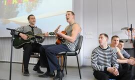 Būsimieji jūrininkai išsidalino &quot;auksinius irklus&quot;