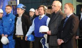 Ceremonija pažymėjo laivų statybos pradžią