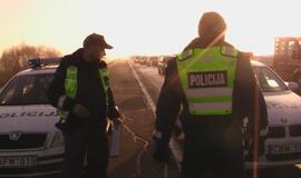 Slidžioje automagistralėje - avarijų gausa