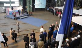 Ceremonija pažymėjo laivų statybos pradžią