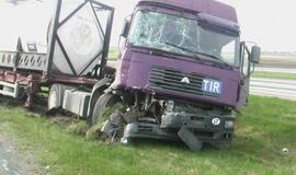 Susidūrimas baigėsi be kraujo