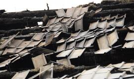 Gaisras apartamentuose Juodkrantėje