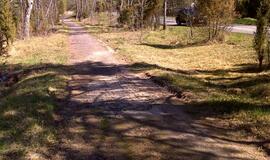 Naikinamas dviračių takas