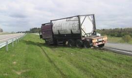 Susidūrimas baigėsi be kraujo