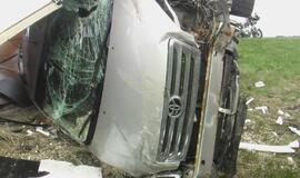 Susidūrimas baigėsi be kraujo