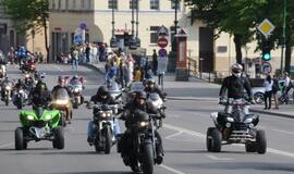 Uostamiesčio baikeriai atidarė vasaros sezoną