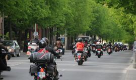 Uostamiesčio baikeriai atidarė vasaros sezoną