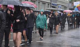 Uostamiestyje nuaidėjo paskutinis skambutis