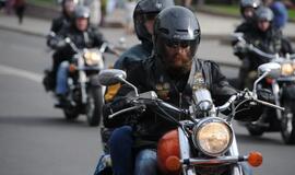 Uostamiesčio baikeriai atidarė vasaros sezoną