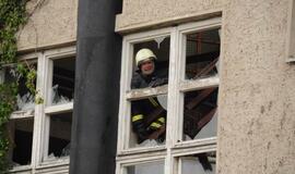 Gaisras apartamentuose Juodkrantėje