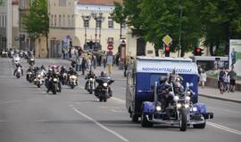 Uostamiesčio baikeriai atidarė vasaros sezoną