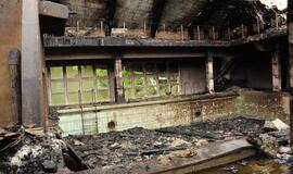 Gaisras apartamentuose Juodkrantėje