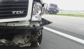 Susidūrimas baigėsi be kraujo