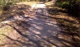 Naikinamas dviračių takas