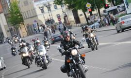 Uostamiesčio baikeriai atidarė vasaros sezoną