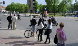 Uostamiesčio baikeriai atidarė vasaros sezoną