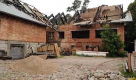 Gaisras apartamentuose Juodkrantėje