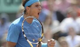 Rafaelis Nadalis &quot;French Open&quot; pradėjo sunkia pergale
