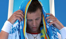 Ričardas Berankis dar mėnesį nežais ir praleis Deviso taurės mačą