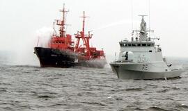 Baltijos jūroje per pratybas susižeidė Lietuvos karys