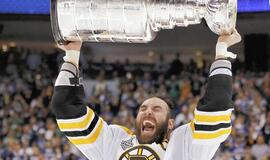 "Boston Bruins" ledo ritulininkai - NHL čempionai